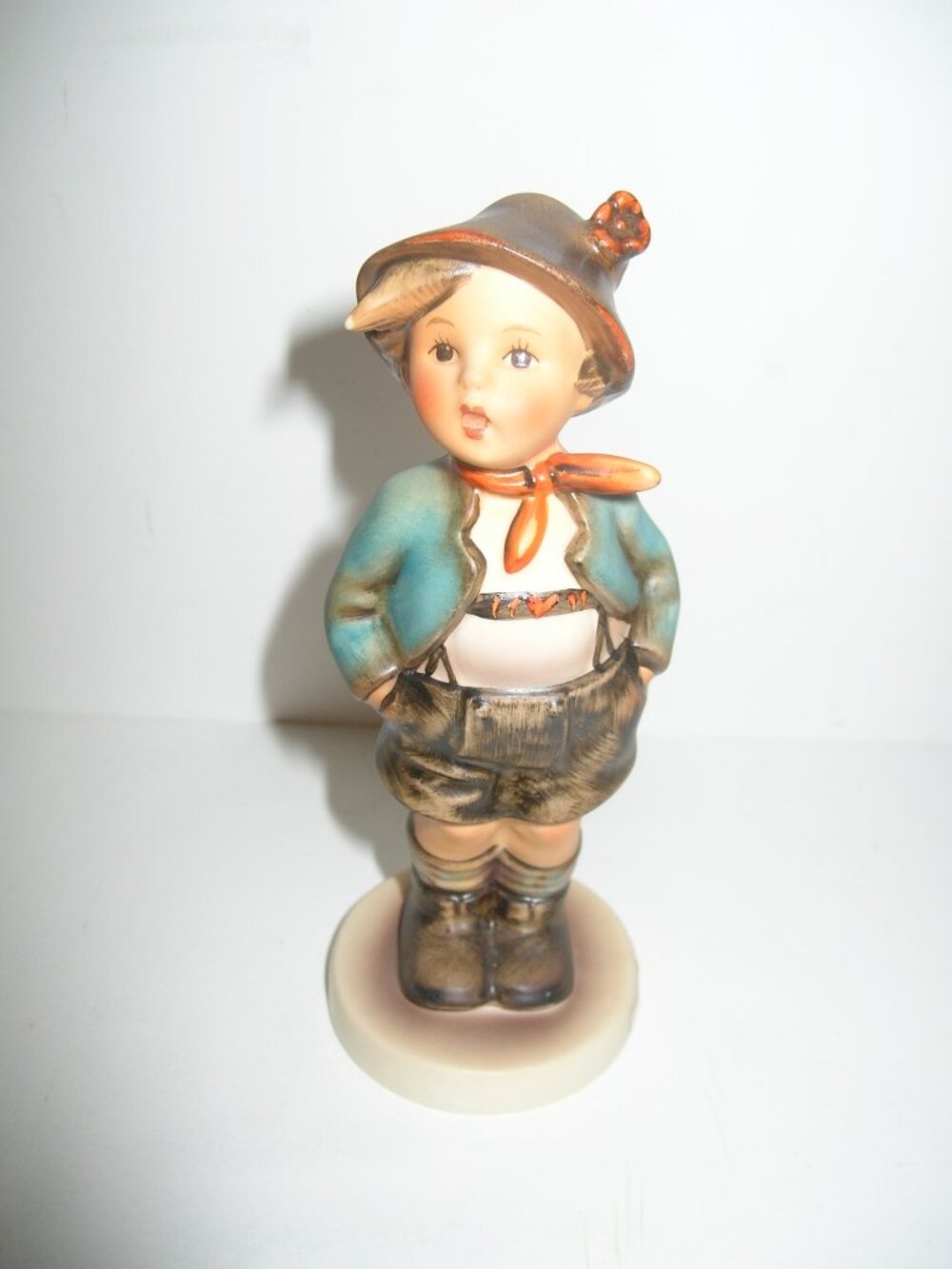 M I Hummel Goebel Figurine "Brother" HUM#95 TMK5 5.75" Tall Nice
